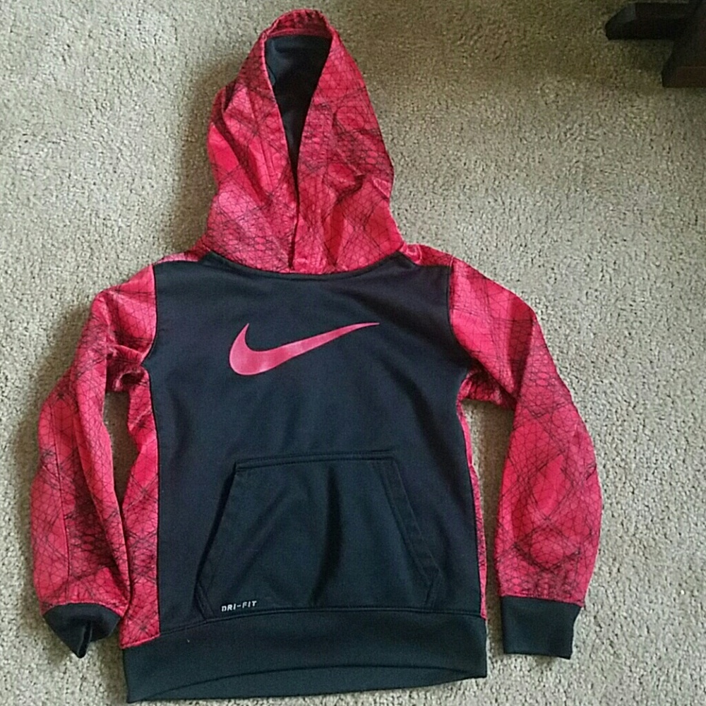 Nike pullover Red and black